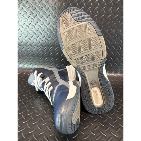 Adidas Adiprene Plus Navy Blue White D69475 Mens High Top sneakers size 12 - Picture 7 of 8